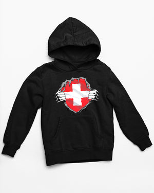 Sweat Suisse déchirure