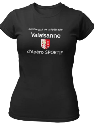 T-shirt Membre actif de la Fédération Valaisanne - Lafourgoneta