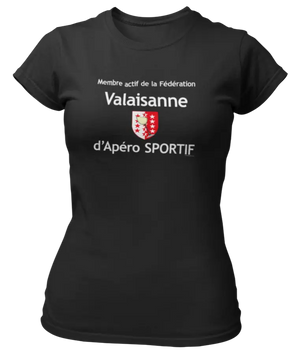 T-shirt Membre actif de la Fédération Valaisanne - Lafourgoneta
