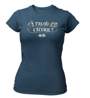 T-shirt T'as où l'écurie