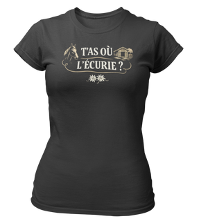 T-shirt T'as où l'écurie
