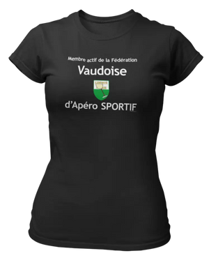 T-shirt Membre actif de la Fédération Vaudoise - Lafourgoneta