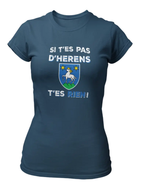 T-shirt Si t'es pas d'Herens t'es rien - Lafourgoneta
