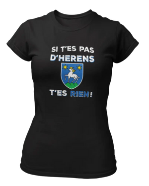T-shirt Si t'es pas d'Herens t'es rien - Lafourgoneta