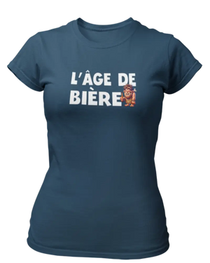 T-shirt L'âge de bière - Lafourgoneta