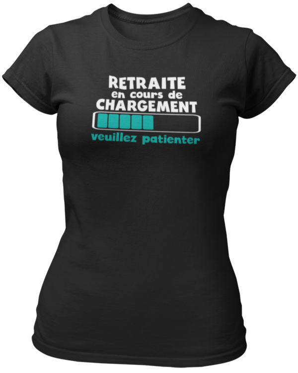 T-shirt Retraite en cours de chargement