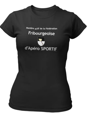 T-shirt Membre actif de la Fédération Fribourgeoise - Lafourgoneta