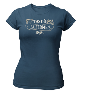 T-shirt T'as où la ferme