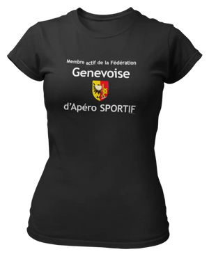 T-shirt Membre actif de la Fédération Genevoise - Lafourgoneta