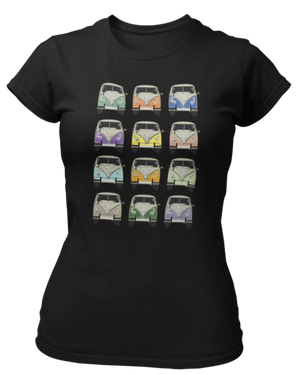 T-shirt Bus multicolor - Lafourgoneta
