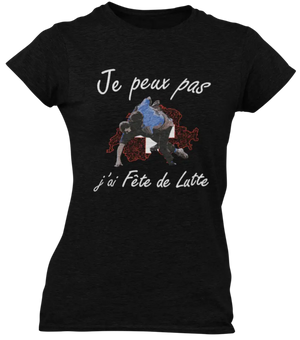 T-shirt Je peux pas j'ai Fête de Lutte - Lafourgoneta