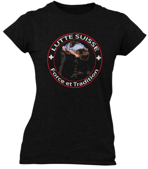 T-shirt Lutte Suisse, Force et Tradition - Lafourgoneta