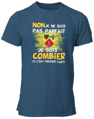 T-shirt Non je ne suis pas parfait je suis Combier - Lafourgoneta