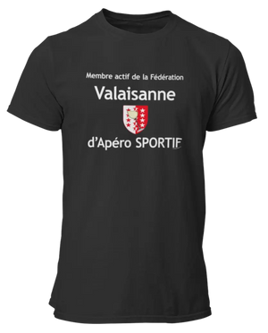 T-shirt Membre actif de la Fédération Valaisanne - Lafourgoneta