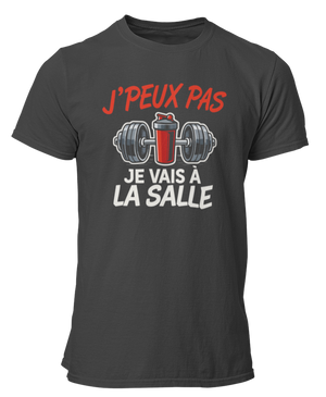 T-shirt Je peux pas, je vais à la salle