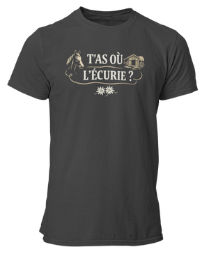 T-shirt T'as où l'écurie