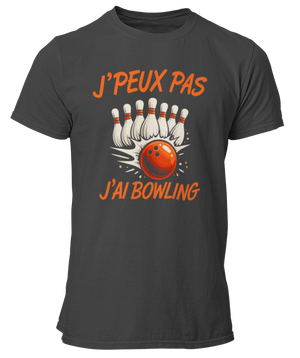 T-shirt Je peux pas j'ai bowling