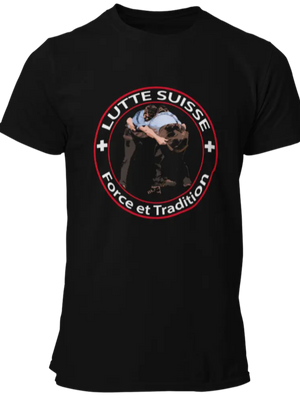 T-shirt Lutte Suisse, Force et Tradition - Lafourgoneta