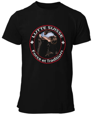 T-shirt Lutte Suisse, Force et Tradition - Lafourgoneta