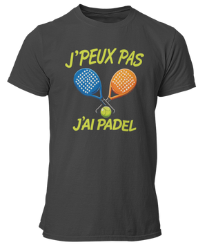 T-shirt Je peux pas j'ai padel