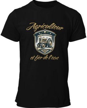 T-shirt Agriculteur et fier de l'être - Lafourgoneta