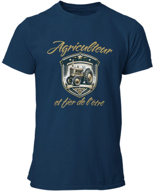 T-shirt Agriculteur et fier de l'être - Lafourgoneta