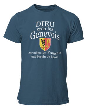 T-shirt Dieu créa les Genevois