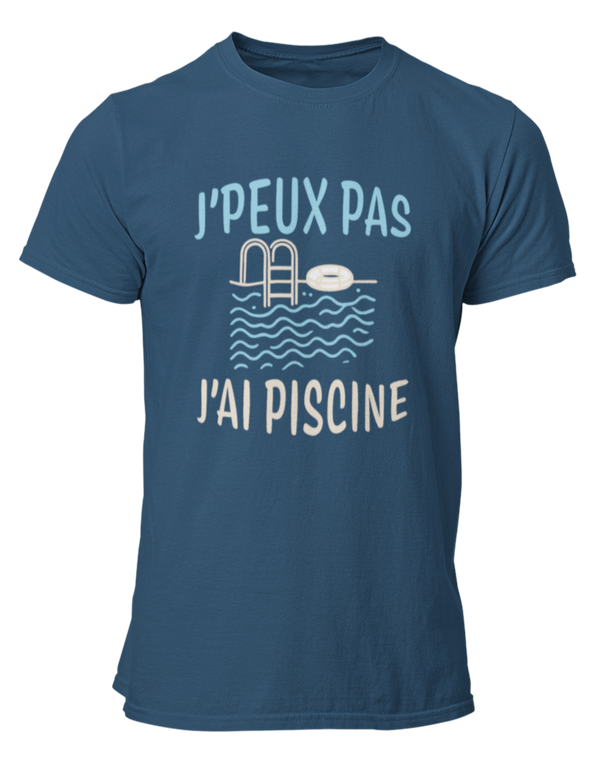 T-shirts j'peux pas j'ai piscine