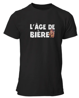 T-shirt L'âge de bière - Lafourgoneta