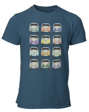 T-shirt Bus multicolor - Lafourgoneta