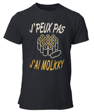 T-shirt J'peux pas j'ai molkky