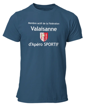 T-shirt Membre actif de la Fédération Valaisanne - Lafourgoneta