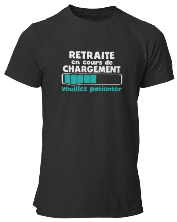 T-shirt Retraite en cours de chargement
