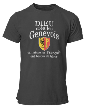 T-shirt Dieu créa les Genevois