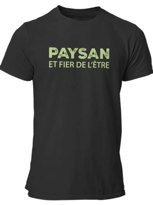 T-shirt Paysan et fier de l'être - Lafourgoneta