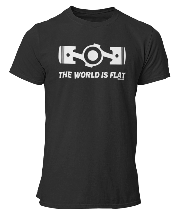 T-shirts the world is flat