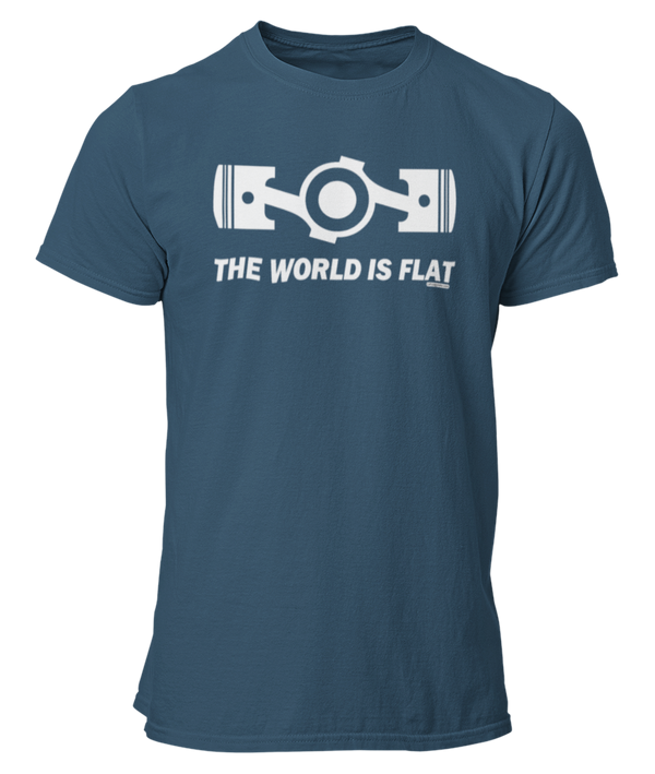 T-shirts the world is flat