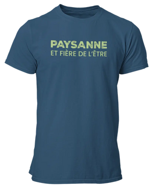 T-shirt Paysanne et fière de l'être - Lafourgoneta