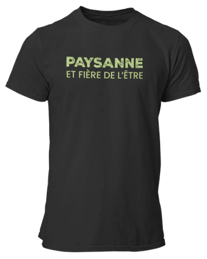T-shirt Paysanne et fière de l'être - Lafourgoneta