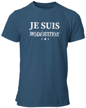 T-shirt Je suis modération - Lafourgoneta