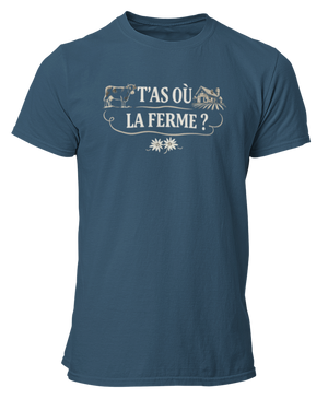 T-shirt T'as où la ferme