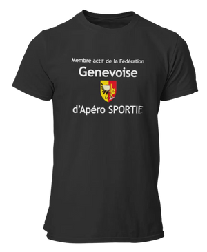 T-shirt Membre actif de la Fédération Genevoise - Lafourgoneta