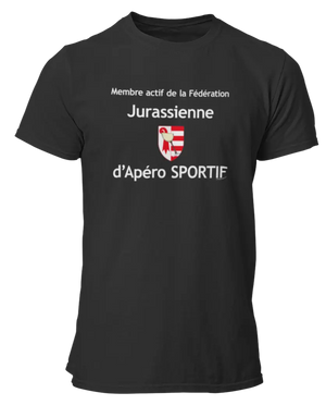 T-shirt Membre actif de la Fédération Jurassienne - Lafourgoneta