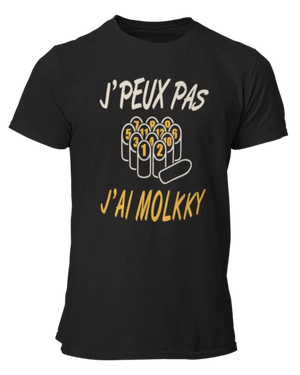 T-shirt J'peux pas j'ai molkky - Lafourgoneta
