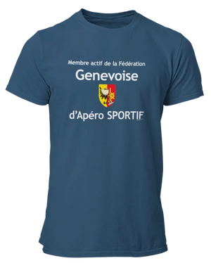 T-shirt Membre actif de la Fédération Genevoise - Lafourgoneta