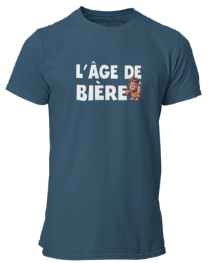 T-shirt L'âge de bière - Lafourgoneta