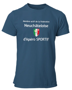 T-shirt Membre actif de la Fédération Neuchâteloise - Lafourgoneta
