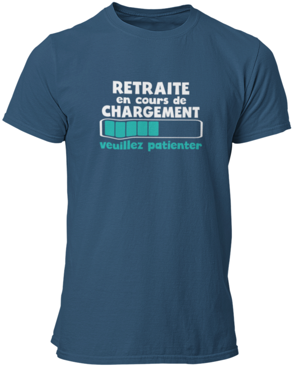 T-shirt Retraite en cours de chargement