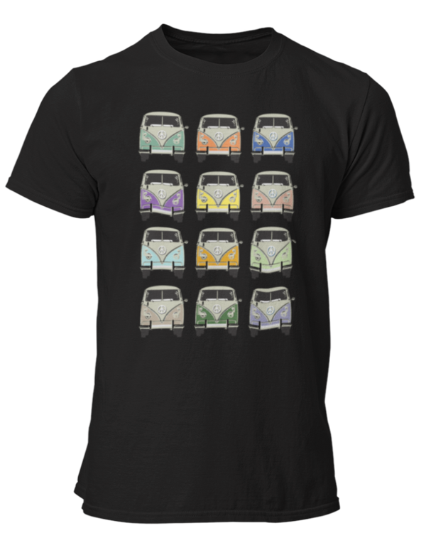 T-shirt Bus multicolor