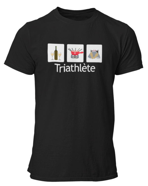 T-shirt Triathlète fondue